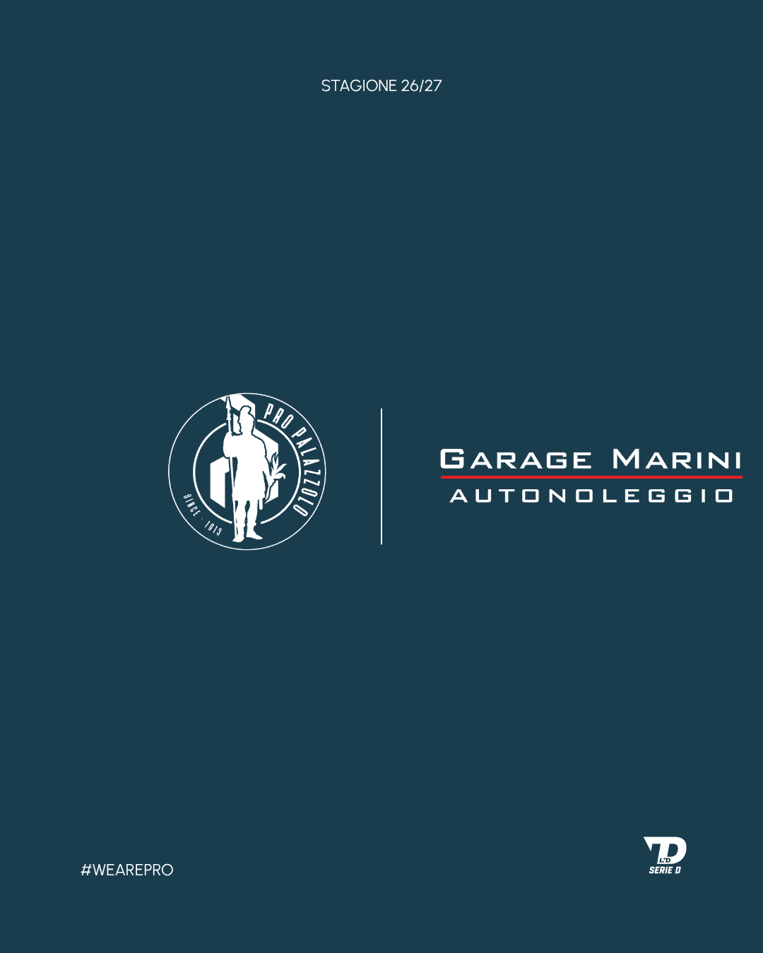 GARAGE MARINI È MAIN SPONSOR