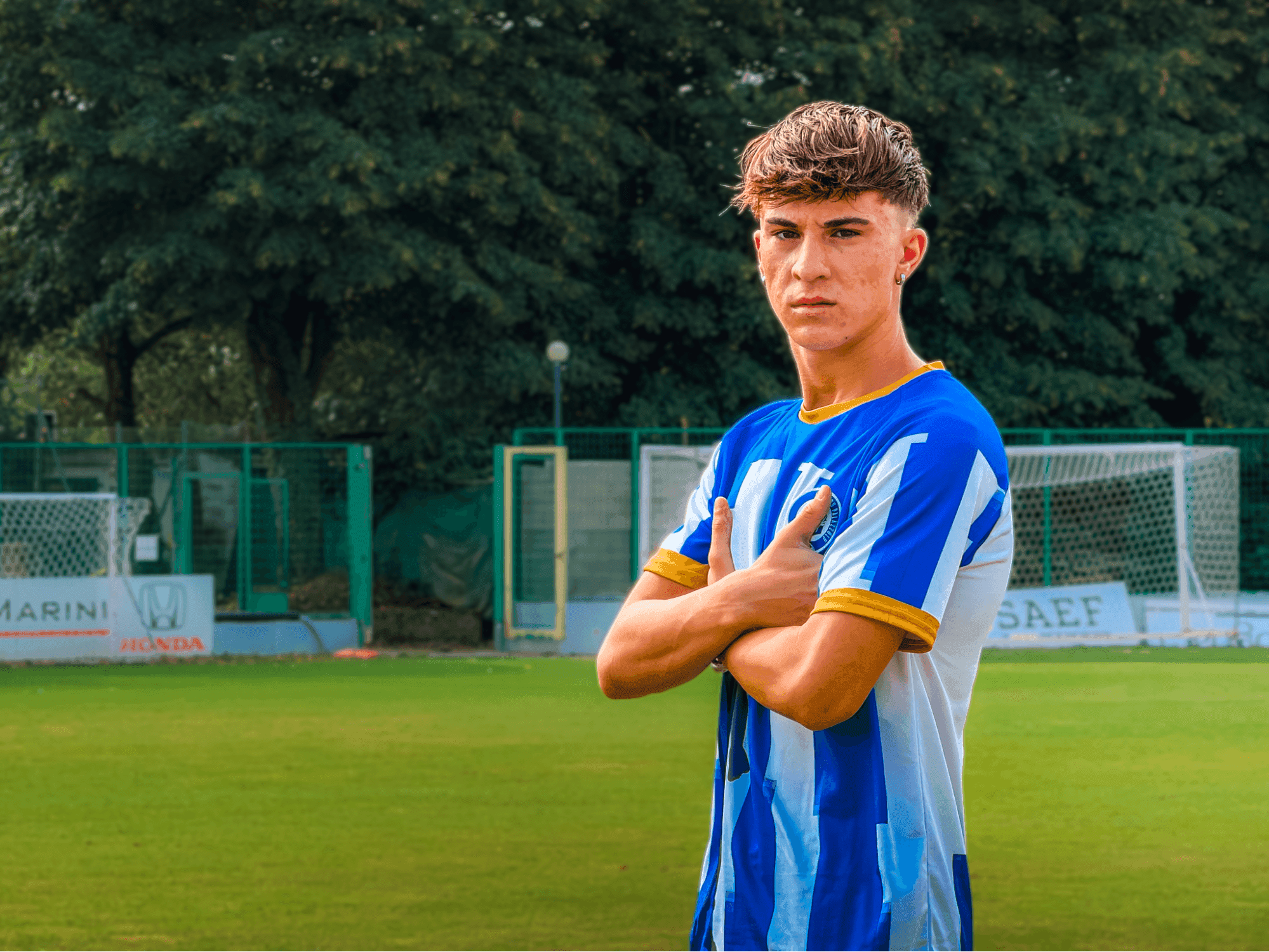 Antonio Pettorossi è un nuovo calciatore della Prima Squadra Maschile.